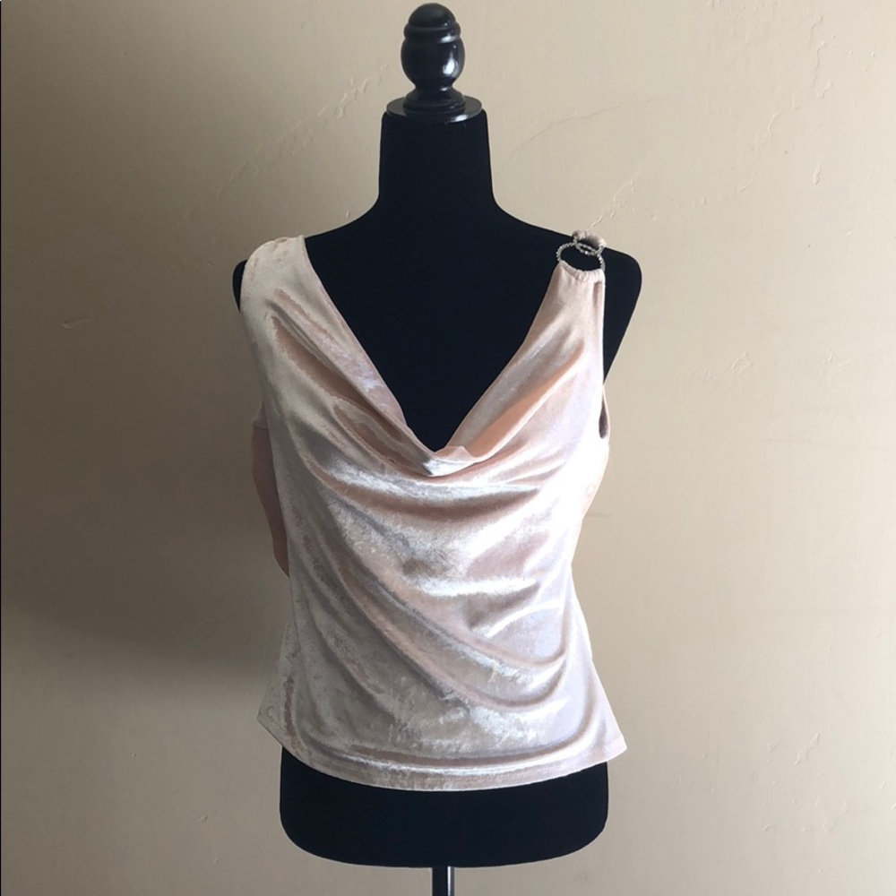 Sleeveless Shimmer Blouse